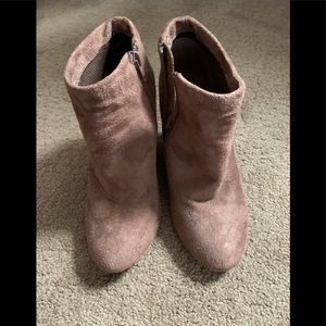 Wedge booties size 7
